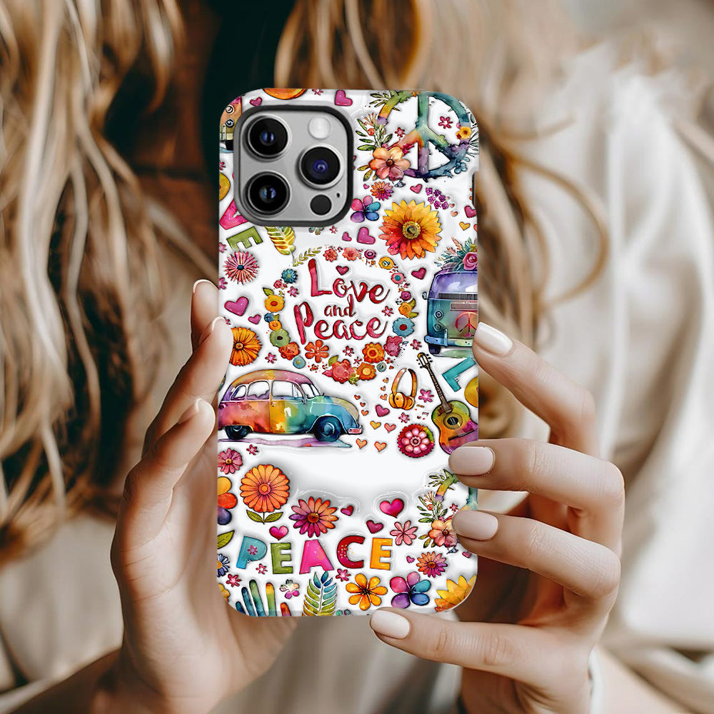 Coque de téléphone personnalisée Hippie Soul - Motif hippie intégral