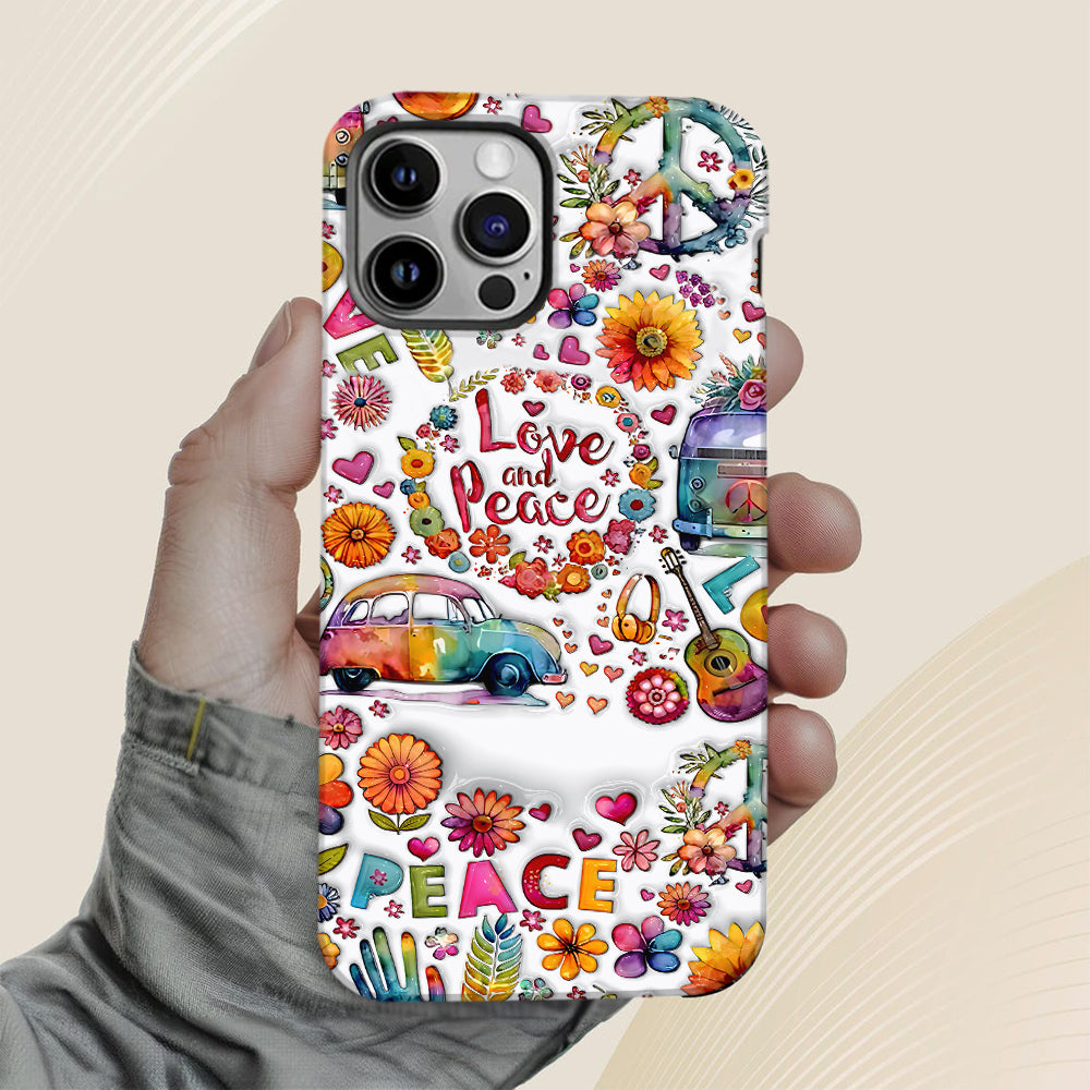 Coque de téléphone personnalisée Hippie Soul - Motif hippie intégral