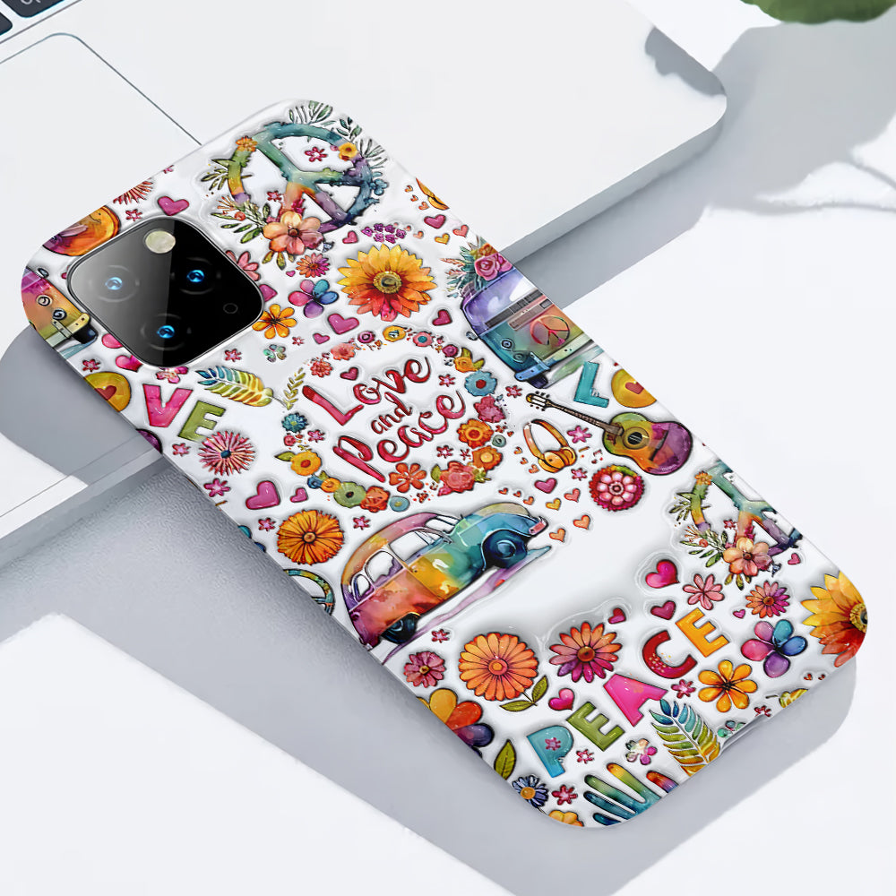 Coque de téléphone personnalisée Hippie Soul - Motif hippie intégral