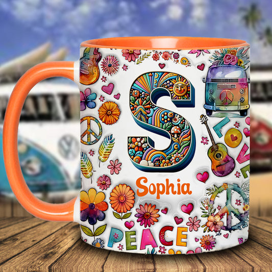 Hippie Soul - Personalized Hippie Accent Mug