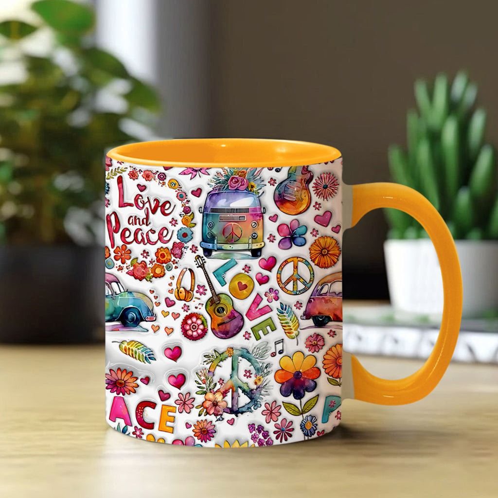Hippie Soul - Personalized Hippie Accent Mug