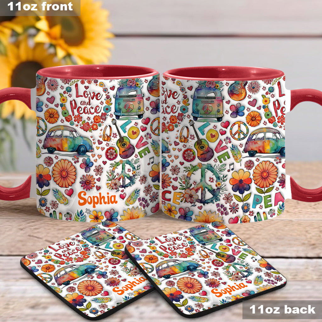 Hippie Soul - Personalized Hippie Accent Mug