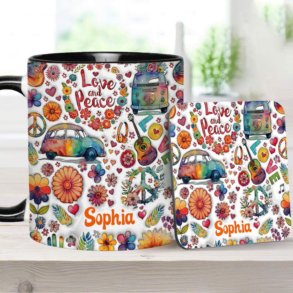 Hippie Soul - Personalized Hippie Accent Mug
