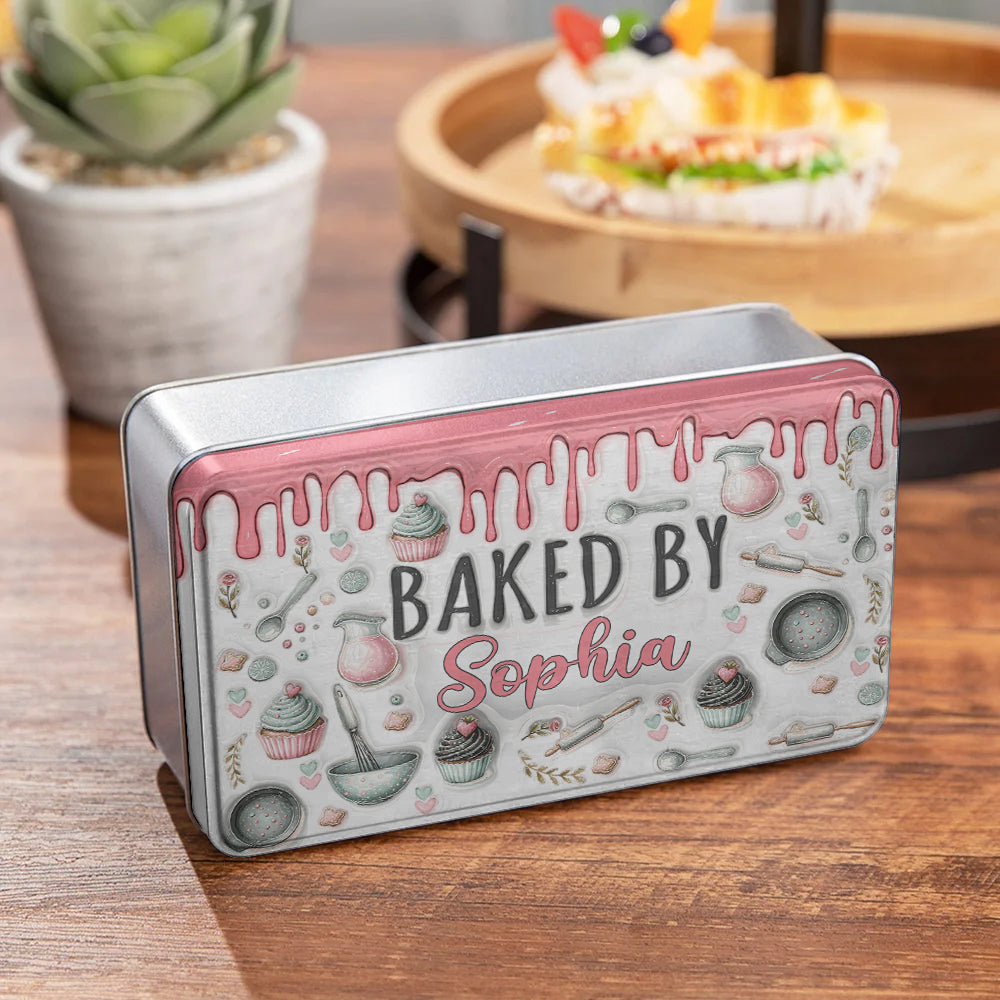 My Baking Tin - Personalized Baking Biscuit Tin