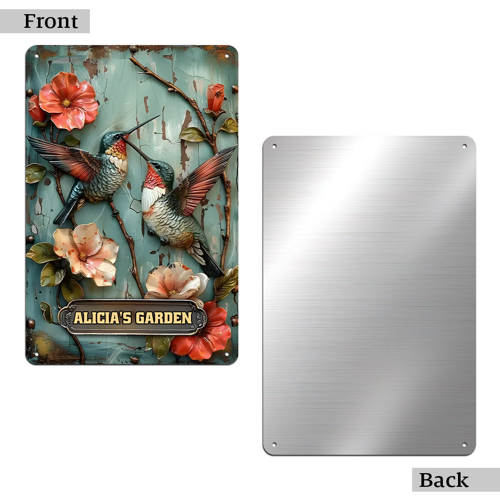 Your Garden - Personalized Gardening Cut Metal Sign