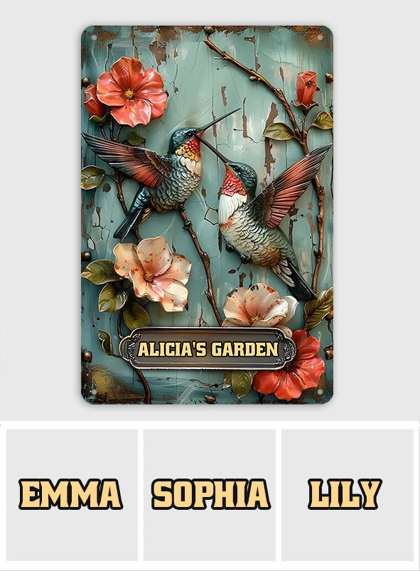 Your Garden - Personalized Gardening Cut Metal Sign