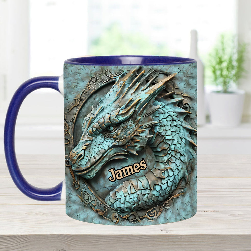 My Spirit Animal - Personalized Dragon Accent Mug