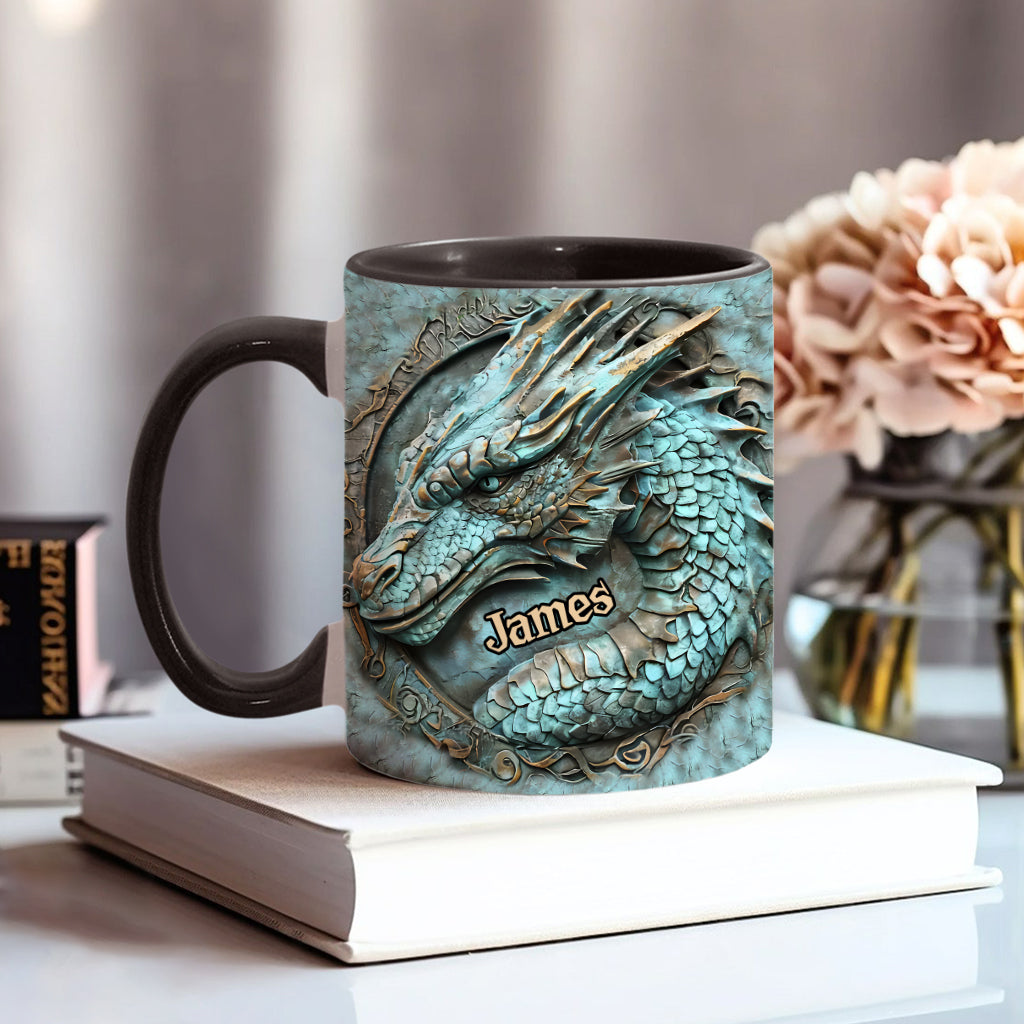 My Spirit Animal - Personalized Dragon Accent Mug