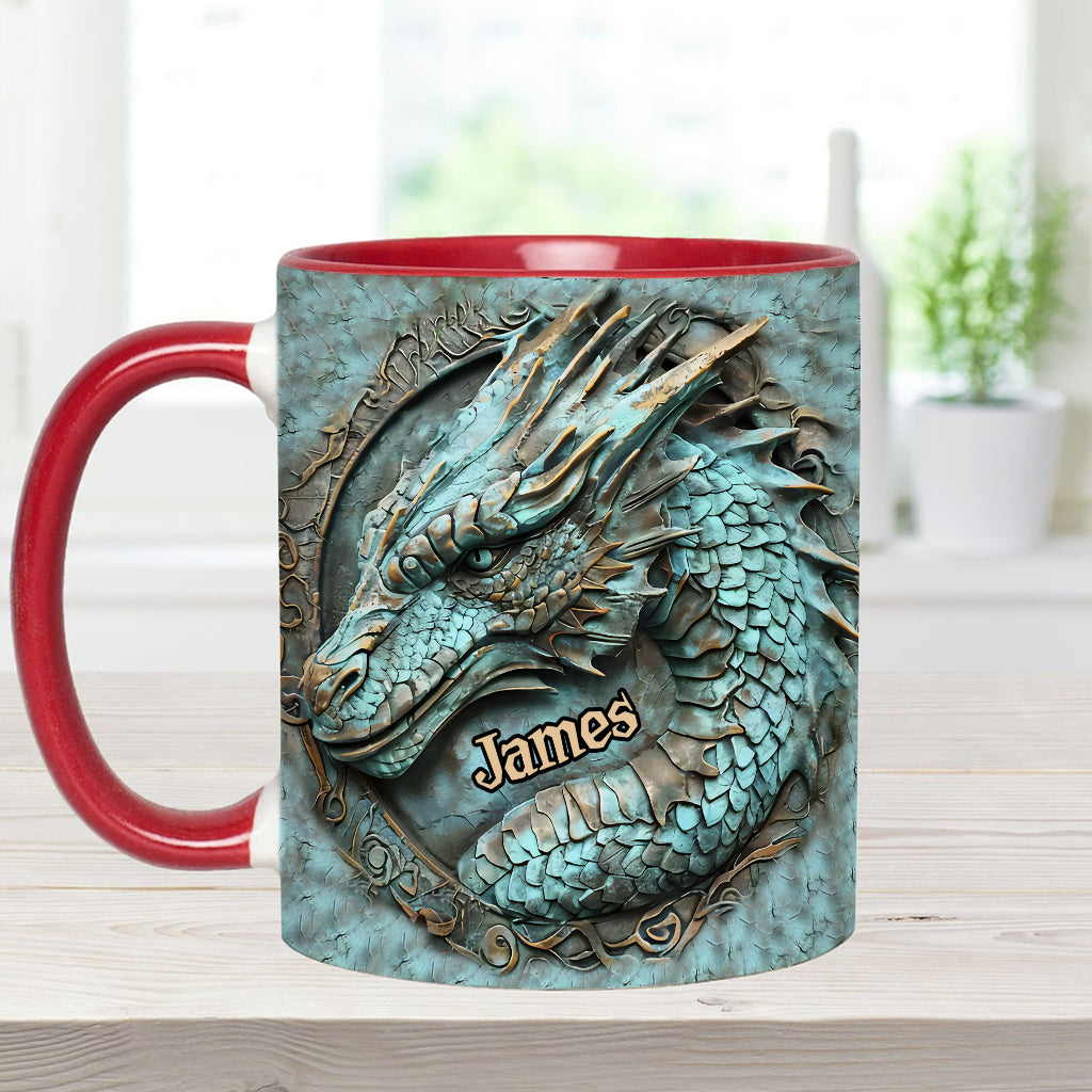 My Spirit Animal - Personalized Dragon Accent Mug