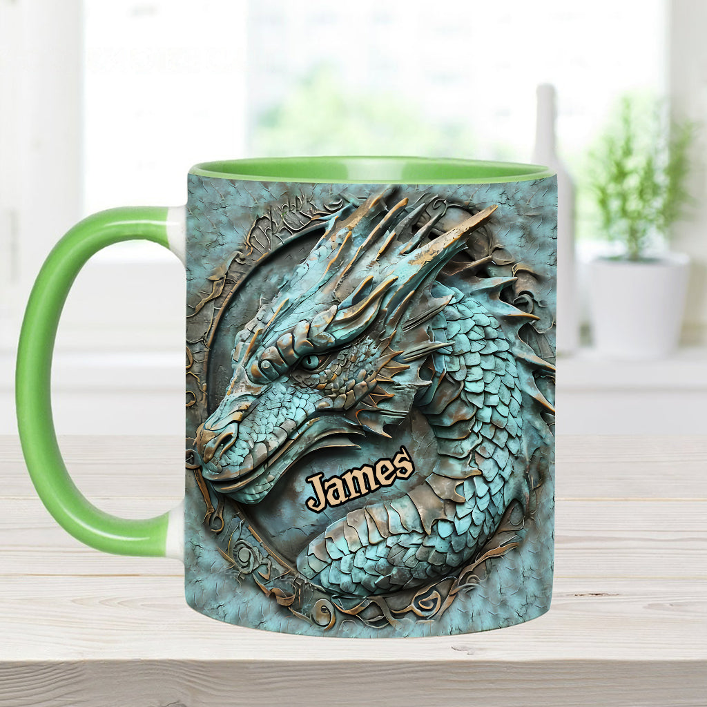 My Spirit Animal - Personalized Dragon Accent Mug