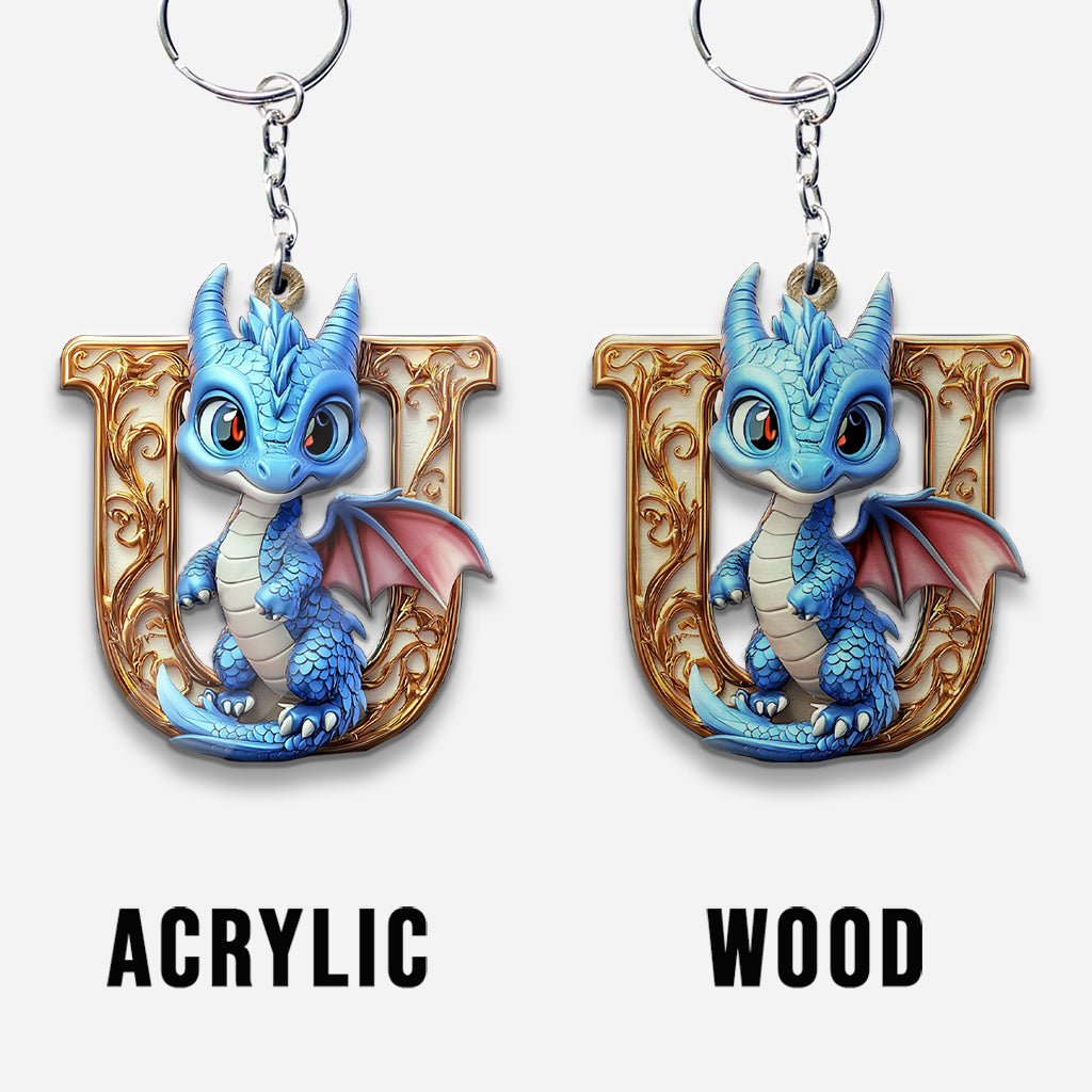 Charming Dragon - Personalized Dragon Keychain