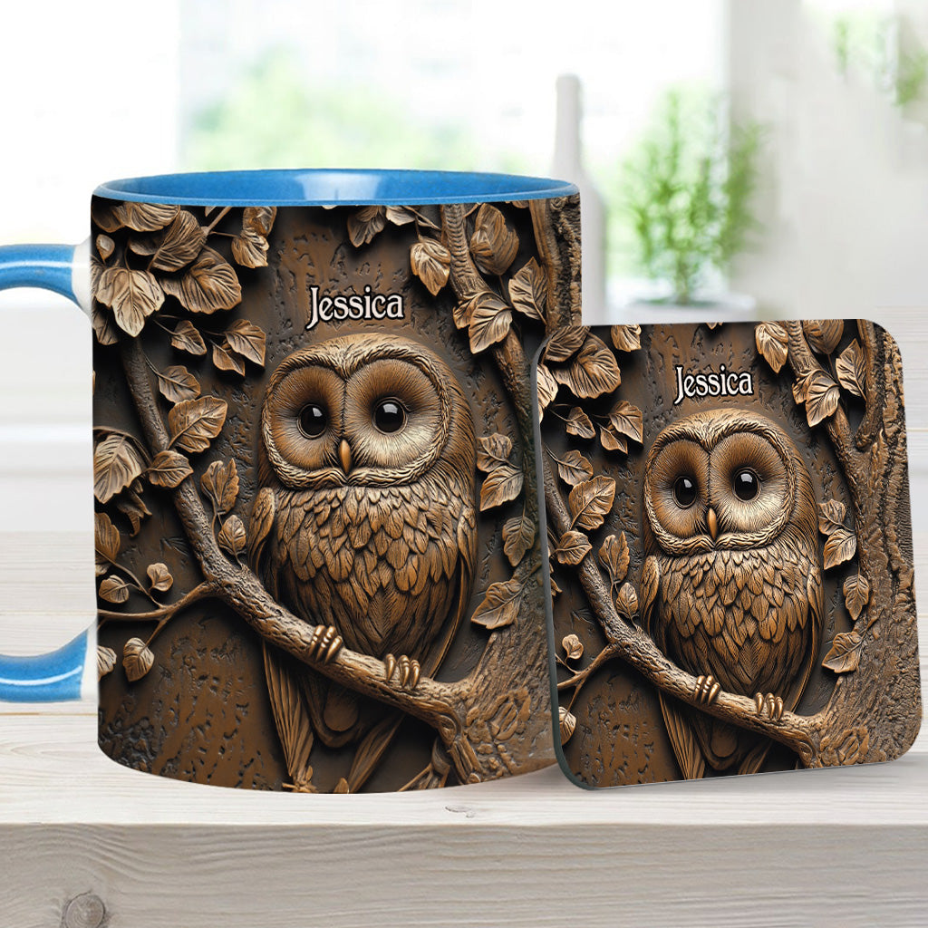 Mug personnalisé Hibou - Superbe tasse à motif hibou