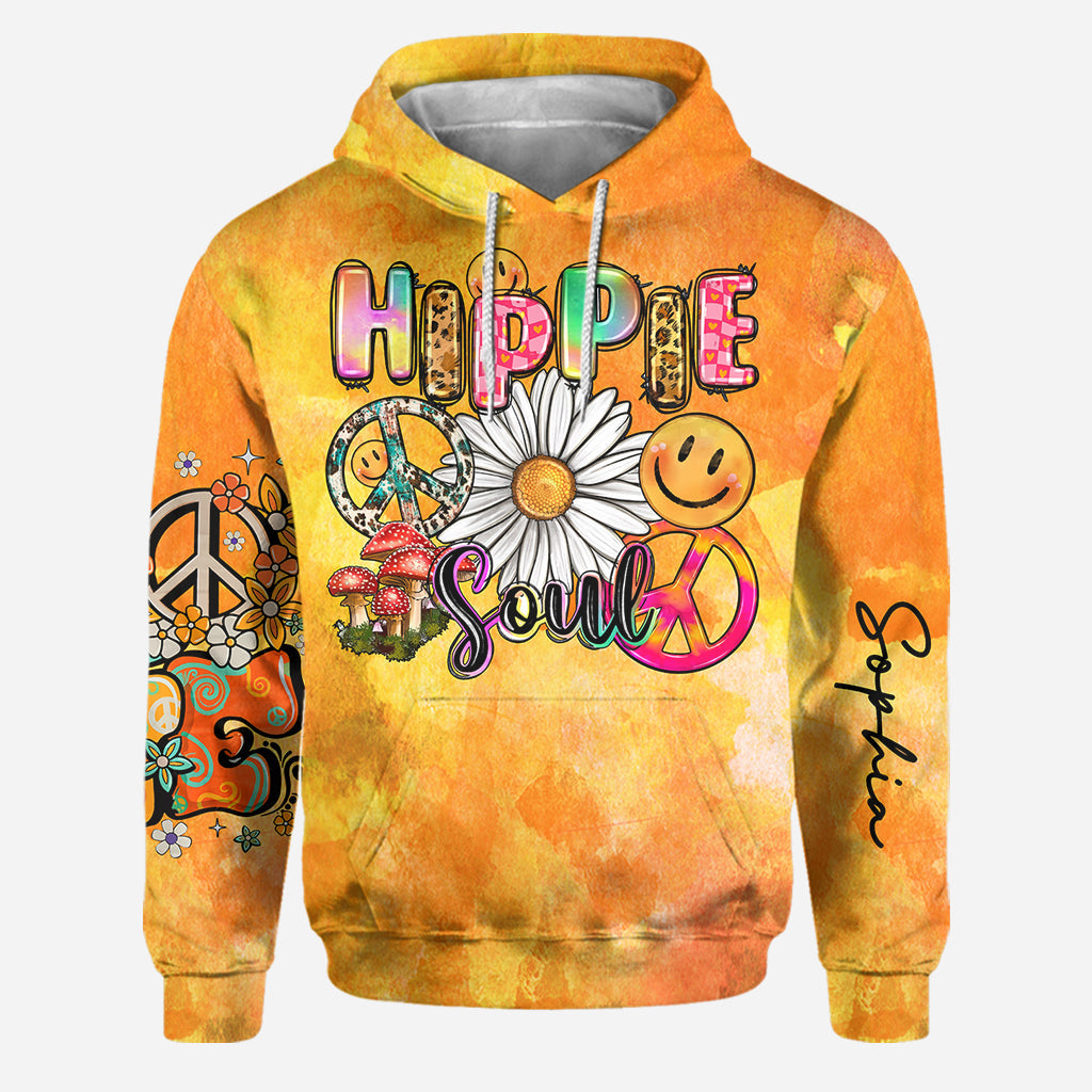 Hippie Soul - Sweat à capuche et legging hippie personnalisés