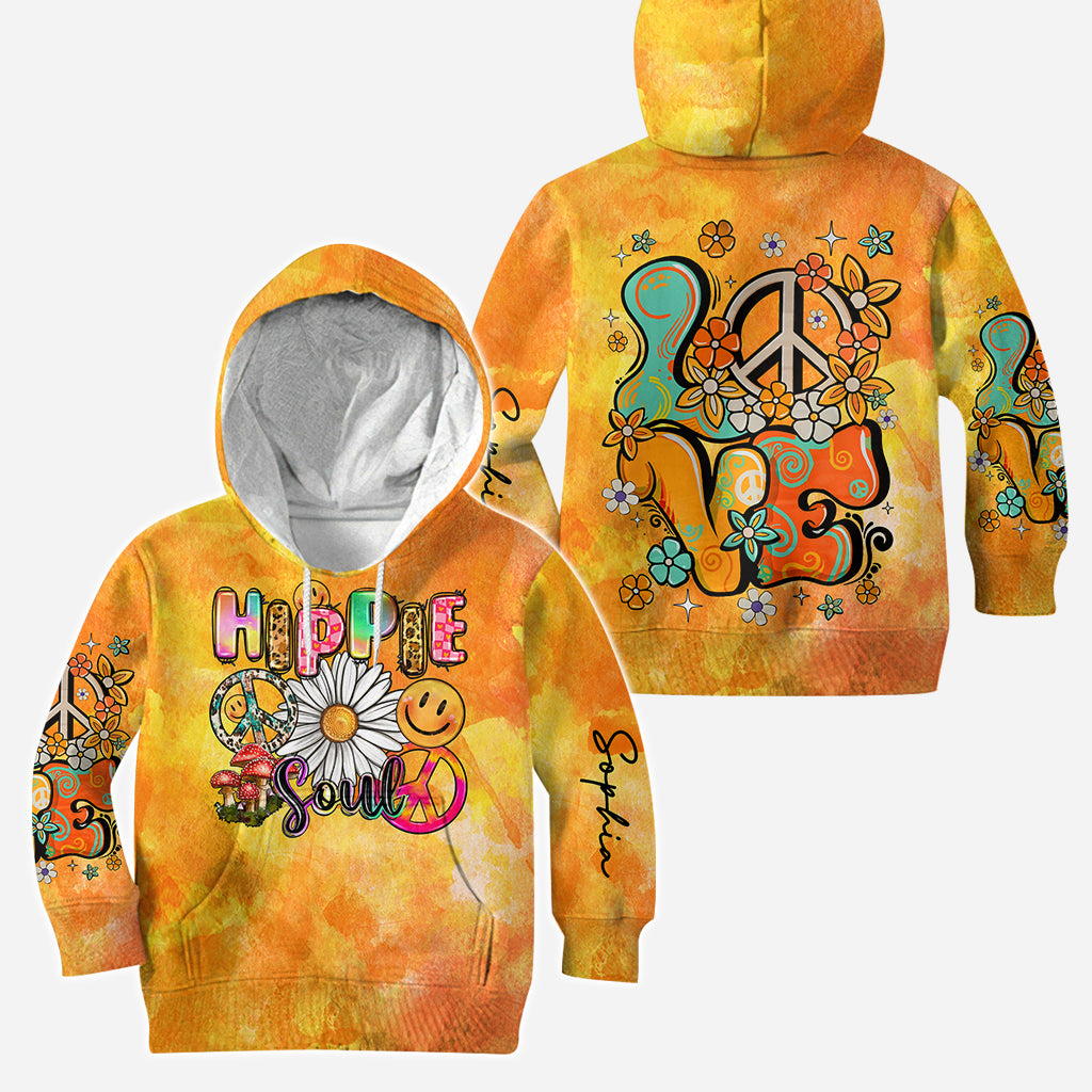 Hippie Soul - Sweat à capuche et legging hippie personnalisés