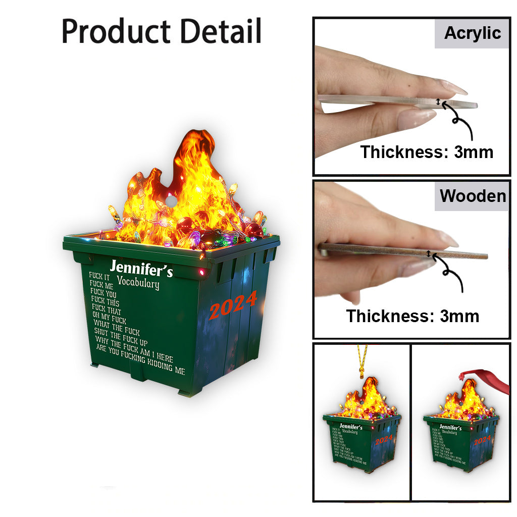 Cluster - Personalized Colleague Ornament