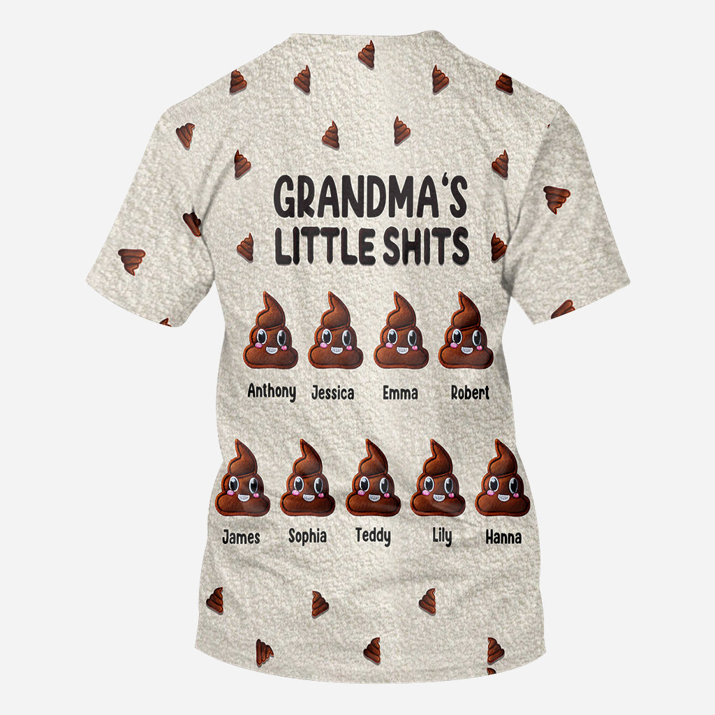 Les petits cons de grand-mère - T-shirt personnalisé « Grand-mère »