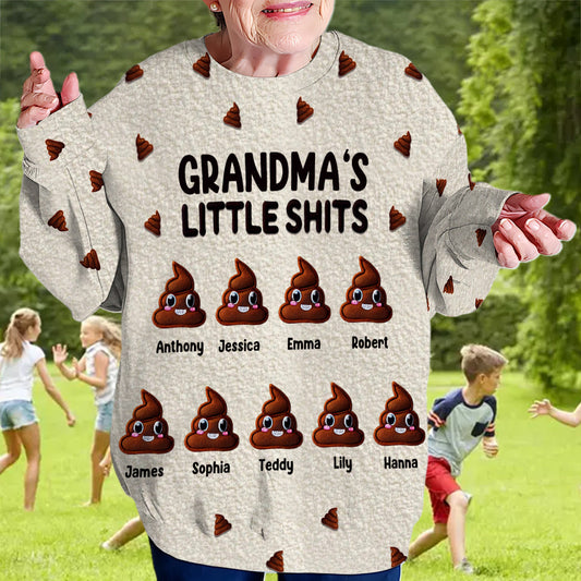 Les petits cons de grand-mère - T-shirt personnalisé « Grand-mère »