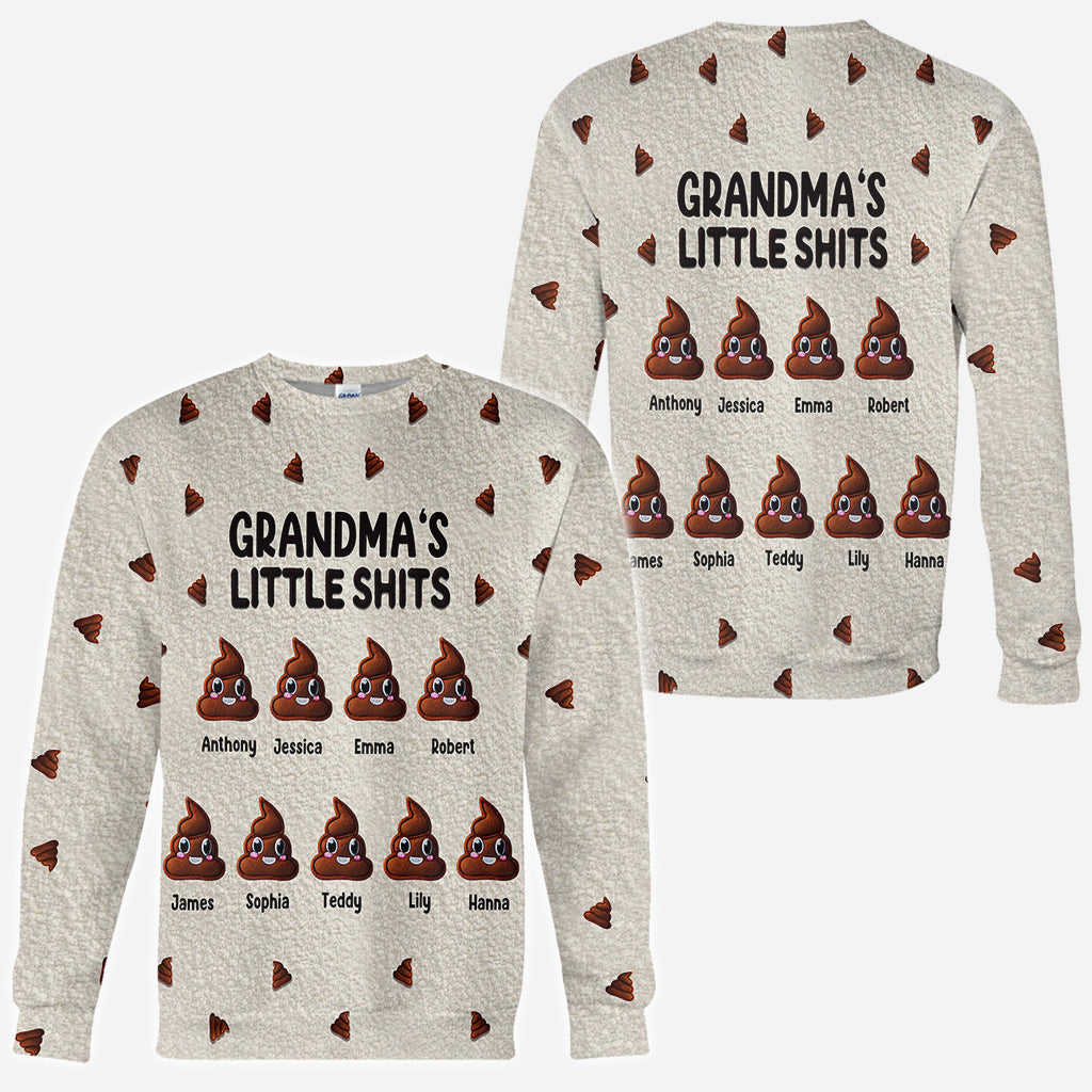 Les petits cons de grand-mère - T-shirt personnalisé « Grand-mère »