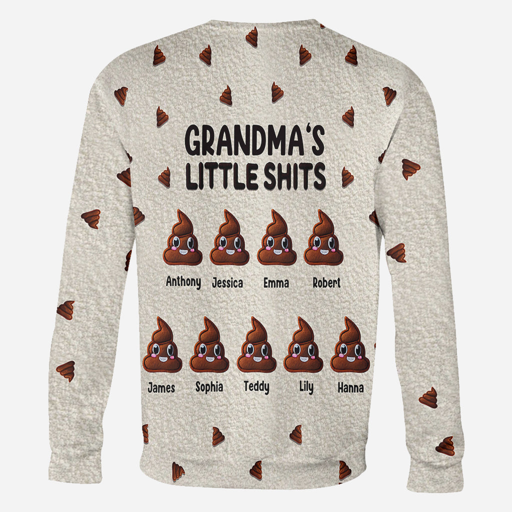 Les petits cons de grand-mère - T-shirt personnalisé « Grand-mère »