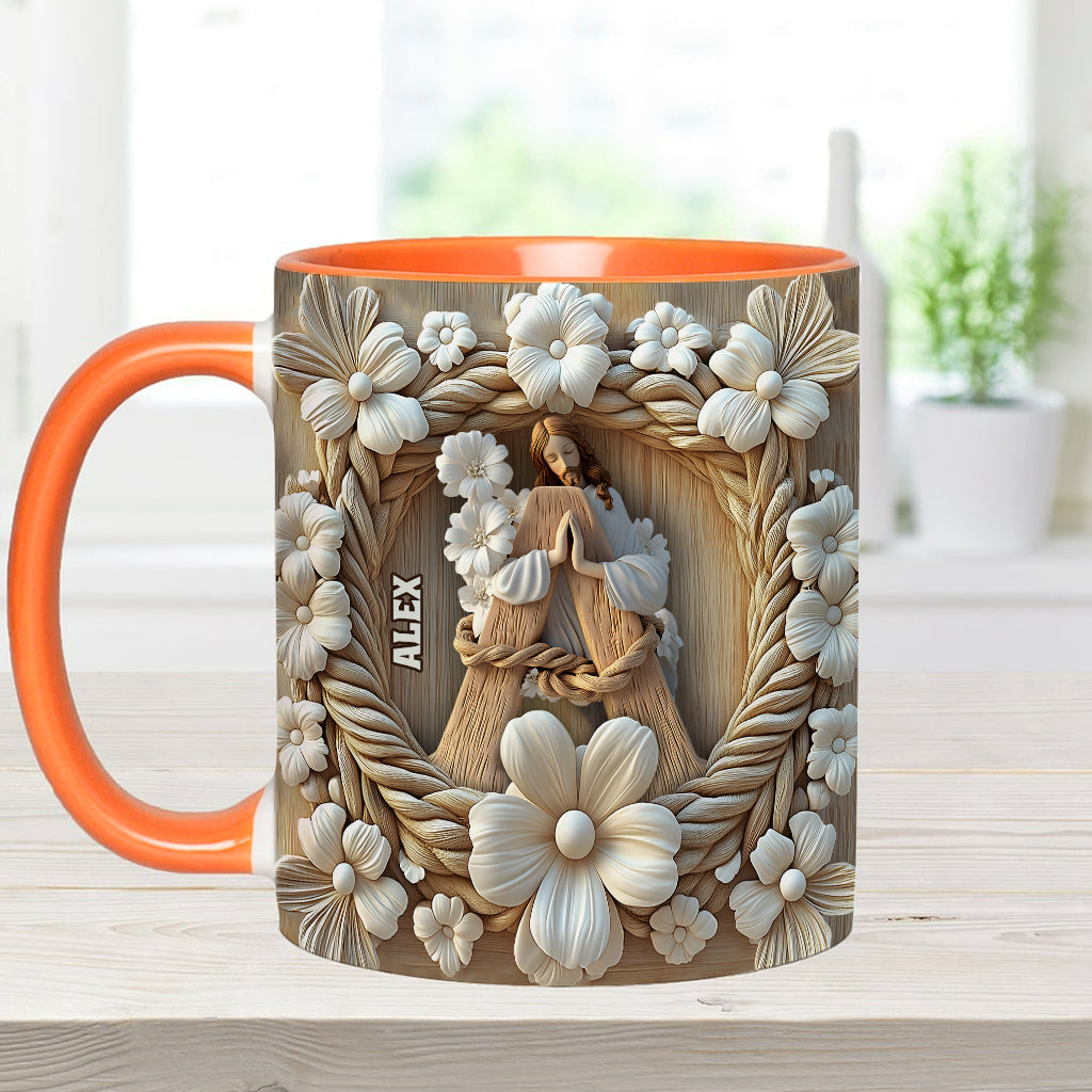 Faith Hope Love - Personalized Christian Accent Mug