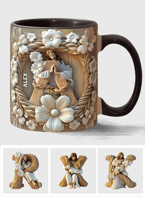 Faith Hope Love - Personalized Christian Accent Mug