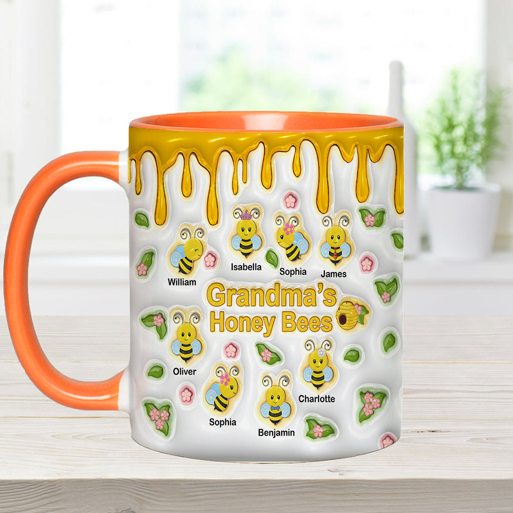 Les abeilles de grand-mère - Mug personnalisé « Grand-mère »