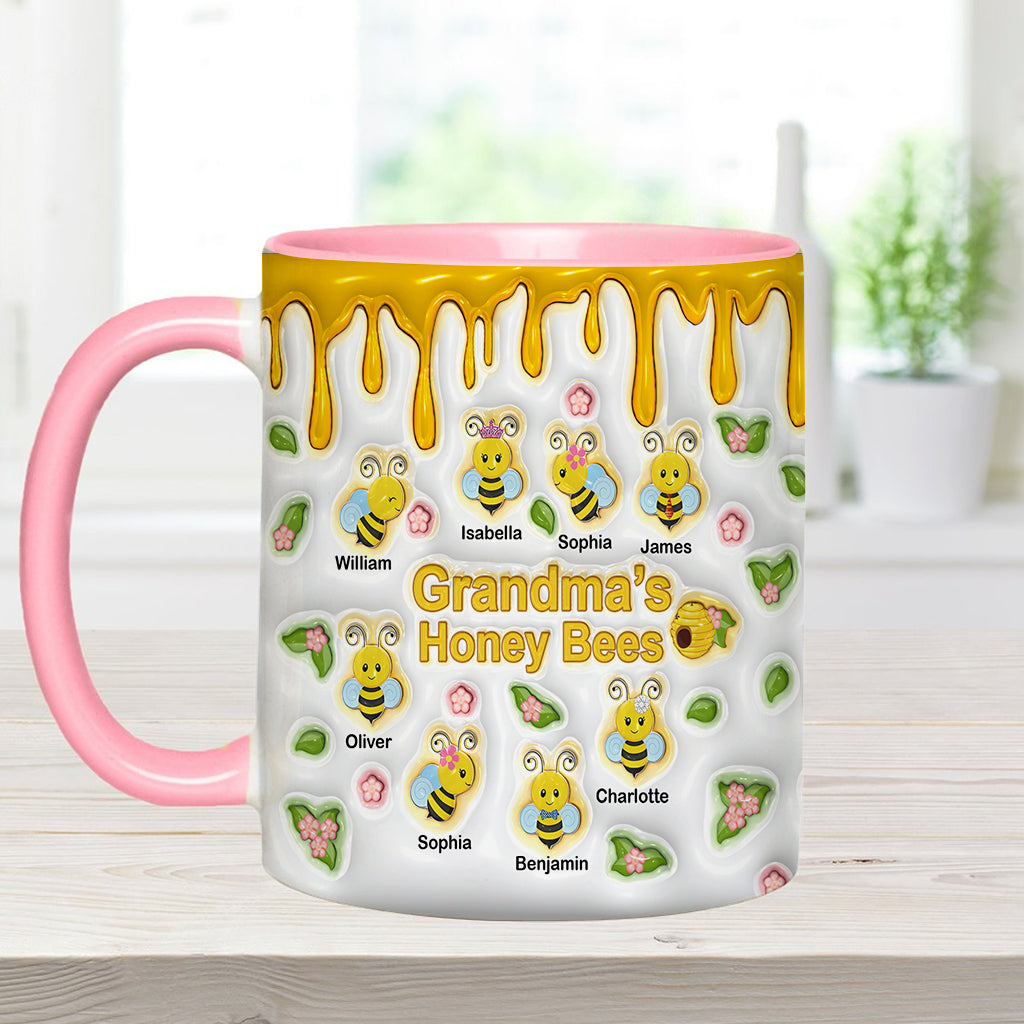 Les abeilles de grand-mère - Mug personnalisé « Grand-mère »