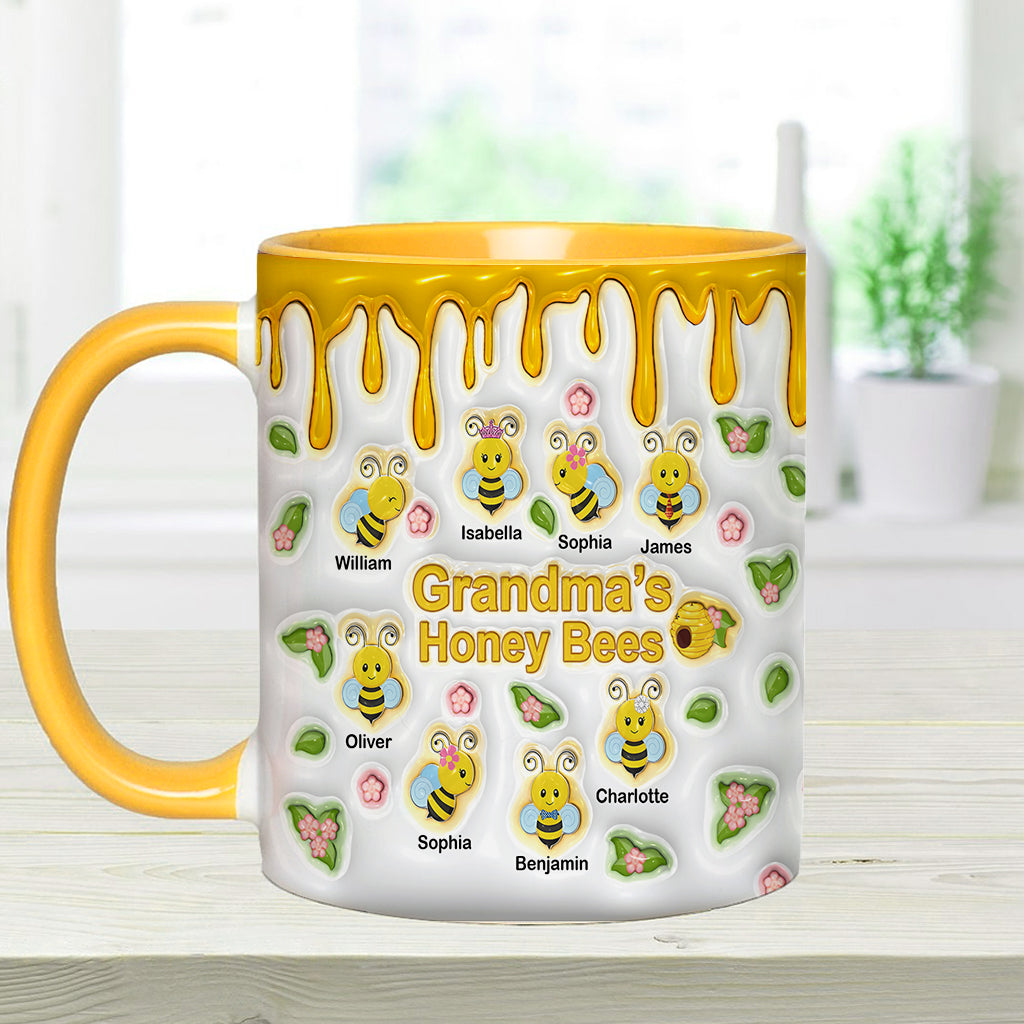 Les abeilles de grand-mère - Mug personnalisé « Grand-mère »