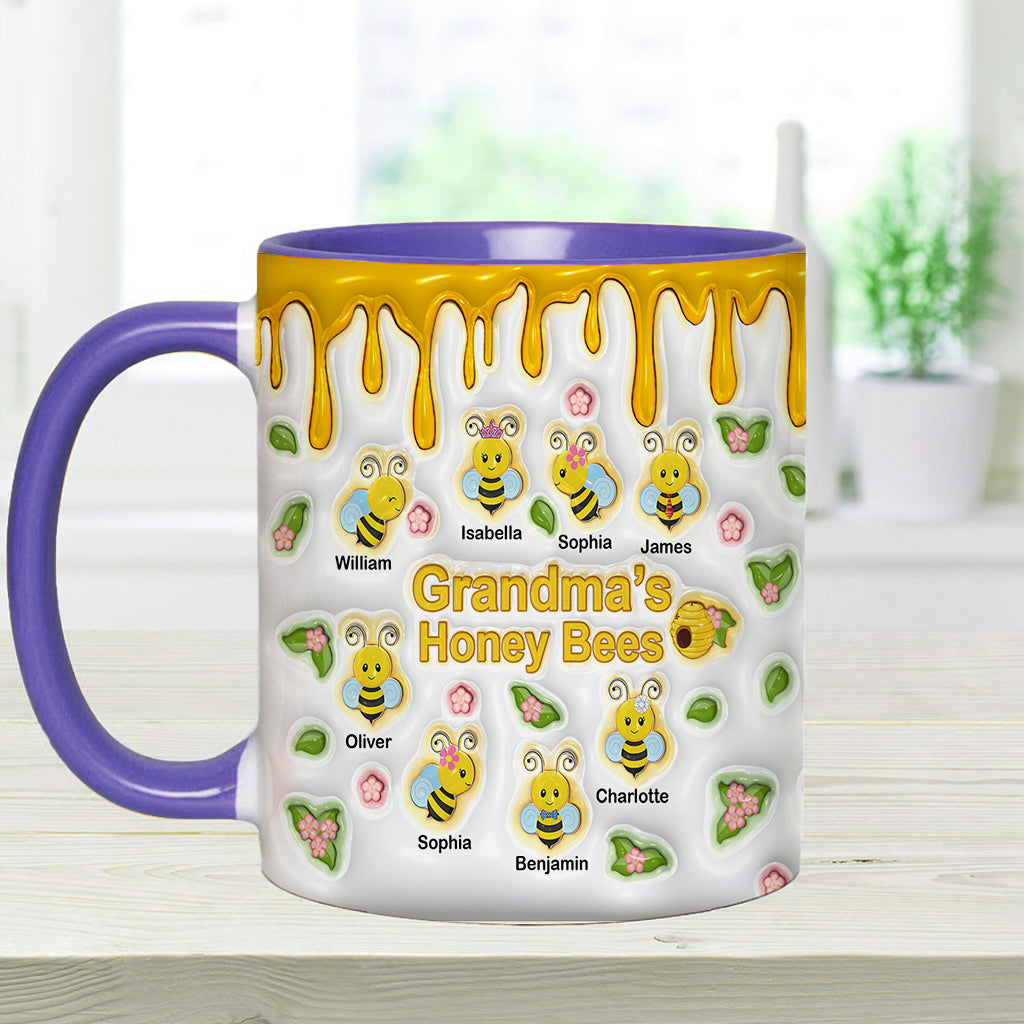 Les abeilles de grand-mère - Mug personnalisé « Grand-mère »
