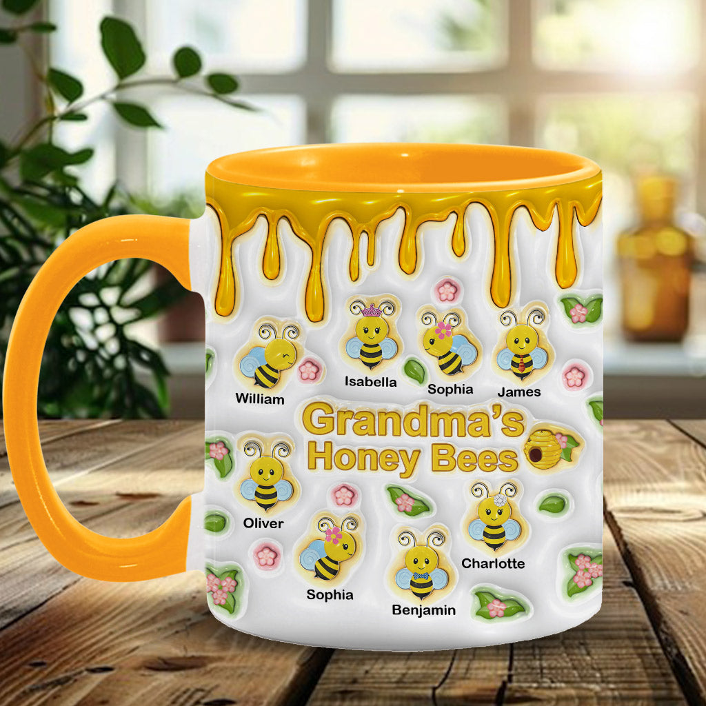 Les abeilles de grand-mère - Mug personnalisé « Grand-mère »