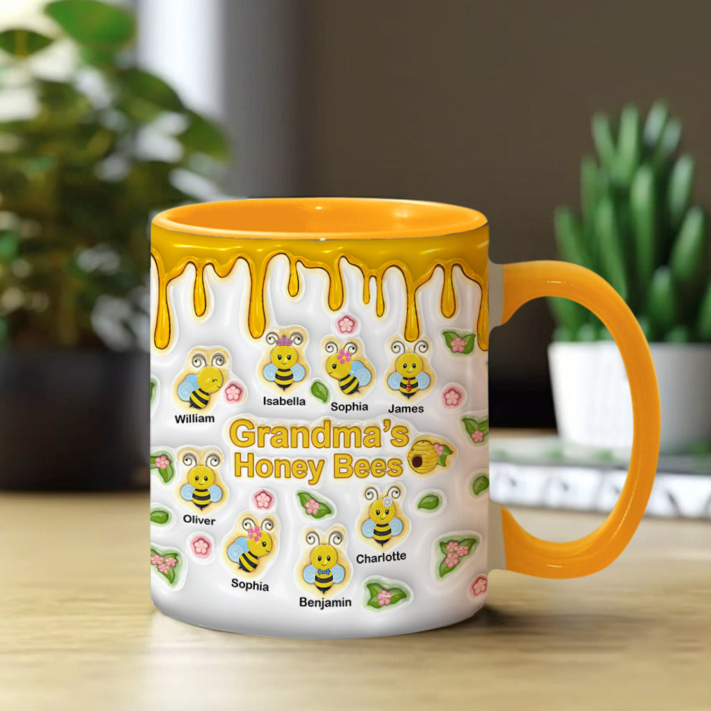 Les abeilles de grand-mère - Mug personnalisé « Grand-mère »