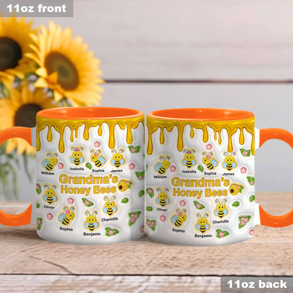 Les abeilles de grand-mère - Mug personnalisé « Grand-mère »