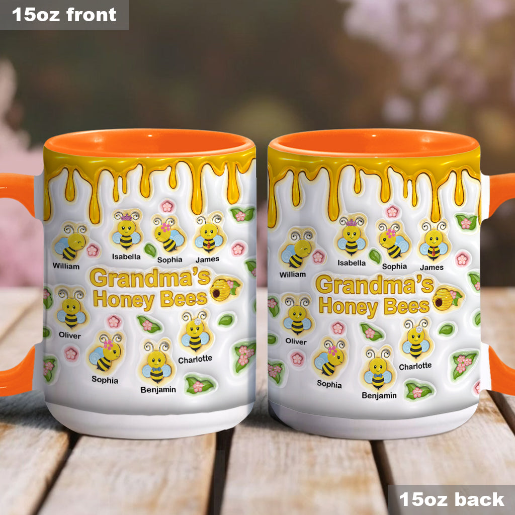 Les abeilles de grand-mère - Mug personnalisé « Grand-mère »