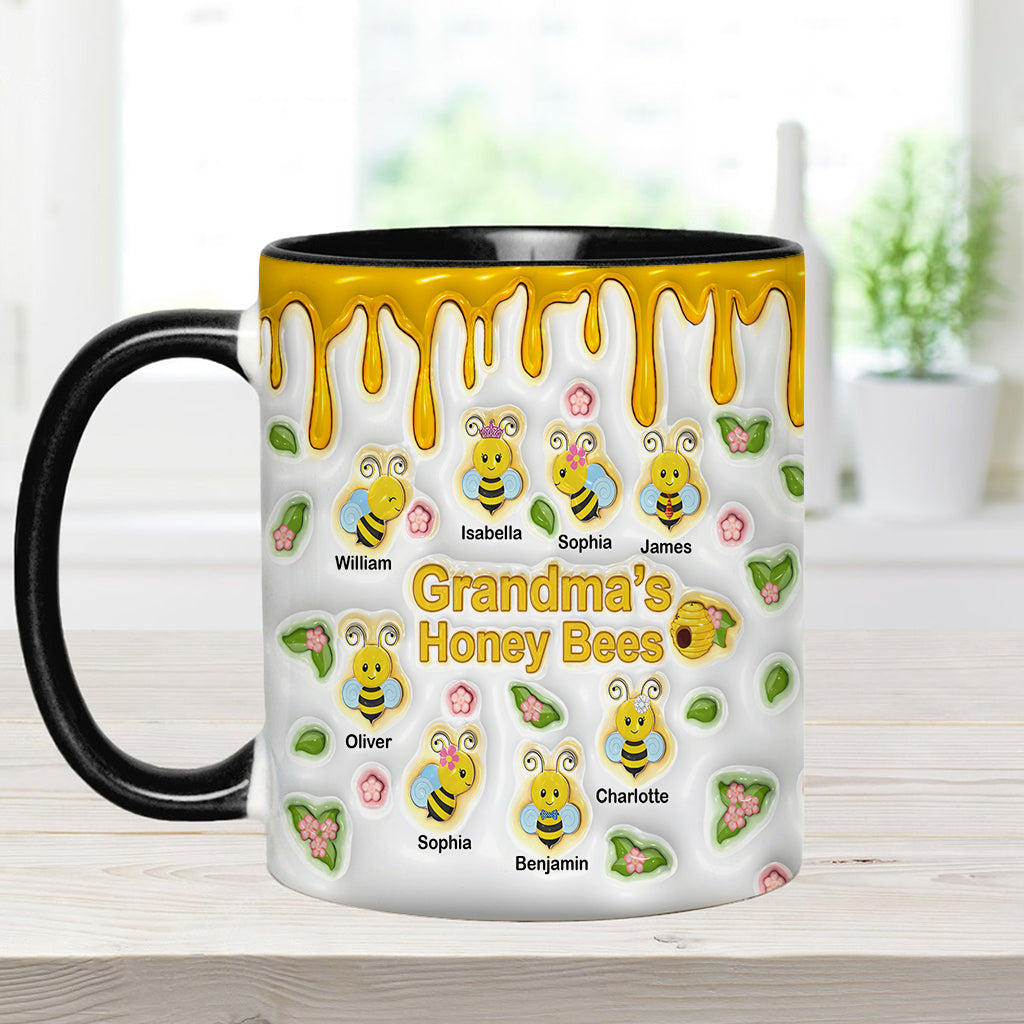 Les abeilles de grand-mère - Mug personnalisé « Grand-mère »