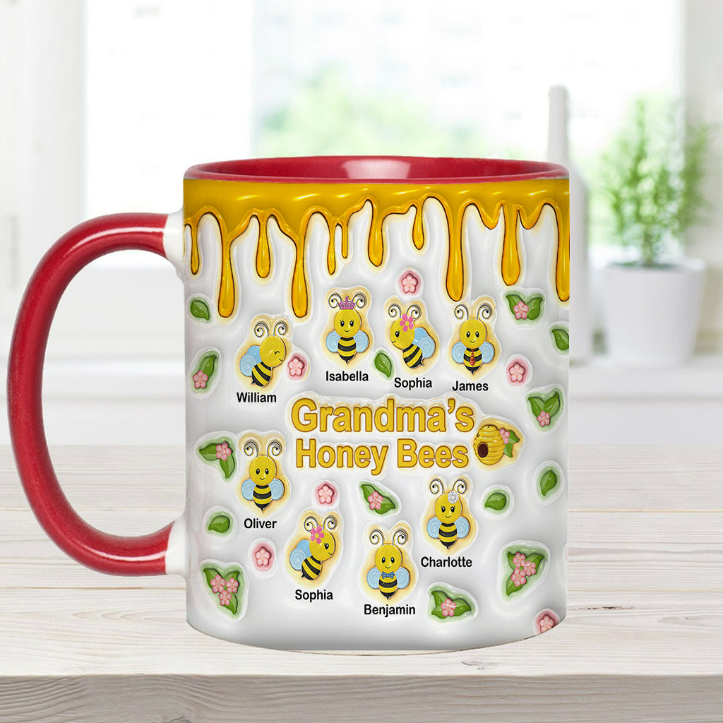 Les abeilles de grand-mère - Mug personnalisé « Grand-mère »