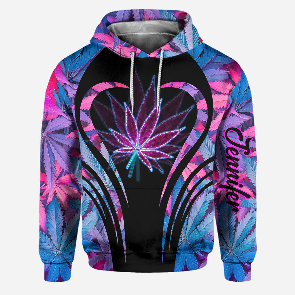 Stunning Leaf - Personalized Weed Hoodie and Leggings