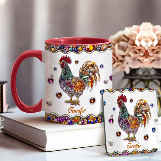 Mug personnalisé Sparker Rooster - Motif poulet
