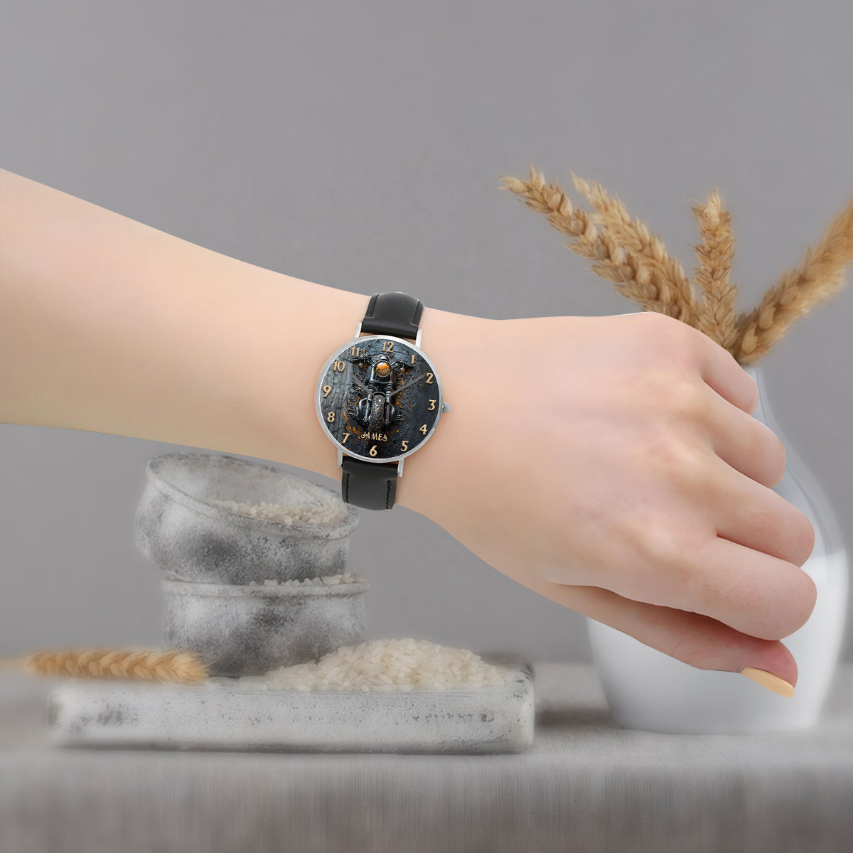 Montre de motard personnalisée Ride All Times