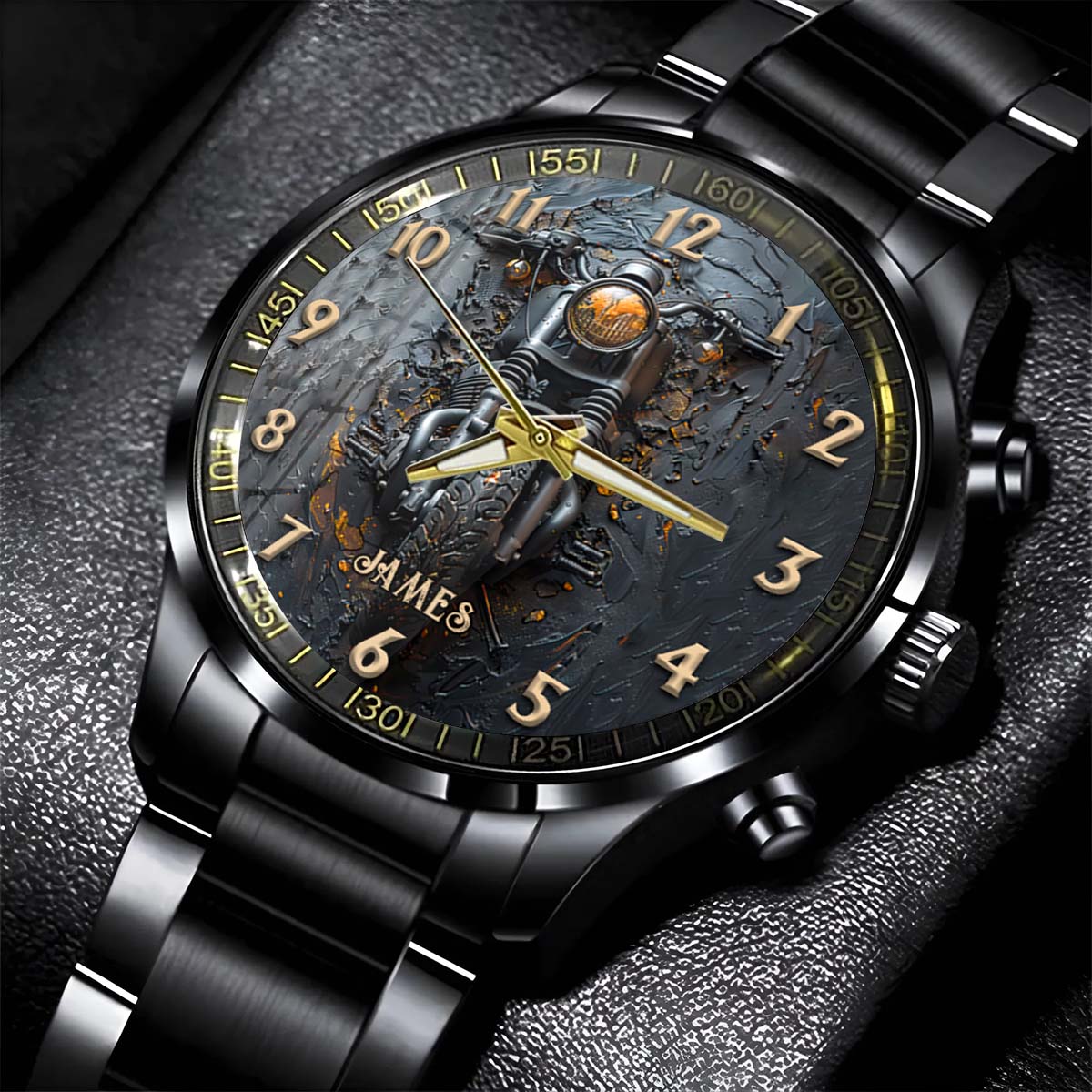 Montre de motard personnalisée Ride All Times