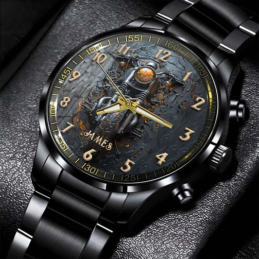 Montre de motard personnalisée Ride All Times