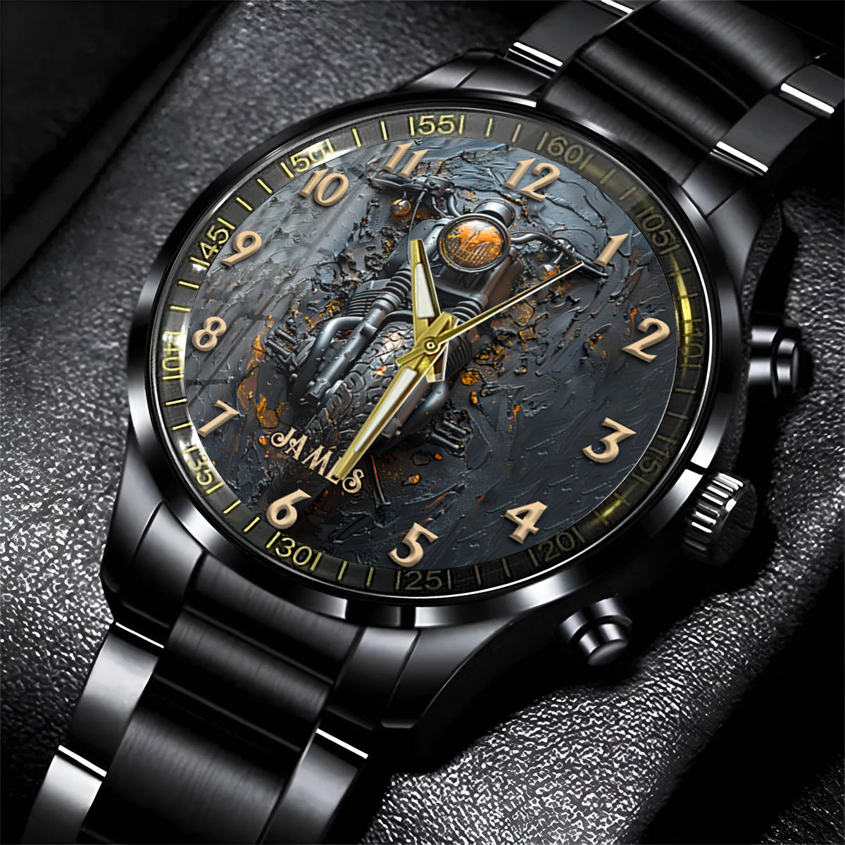 Montre de motard personnalisée Ride All Times