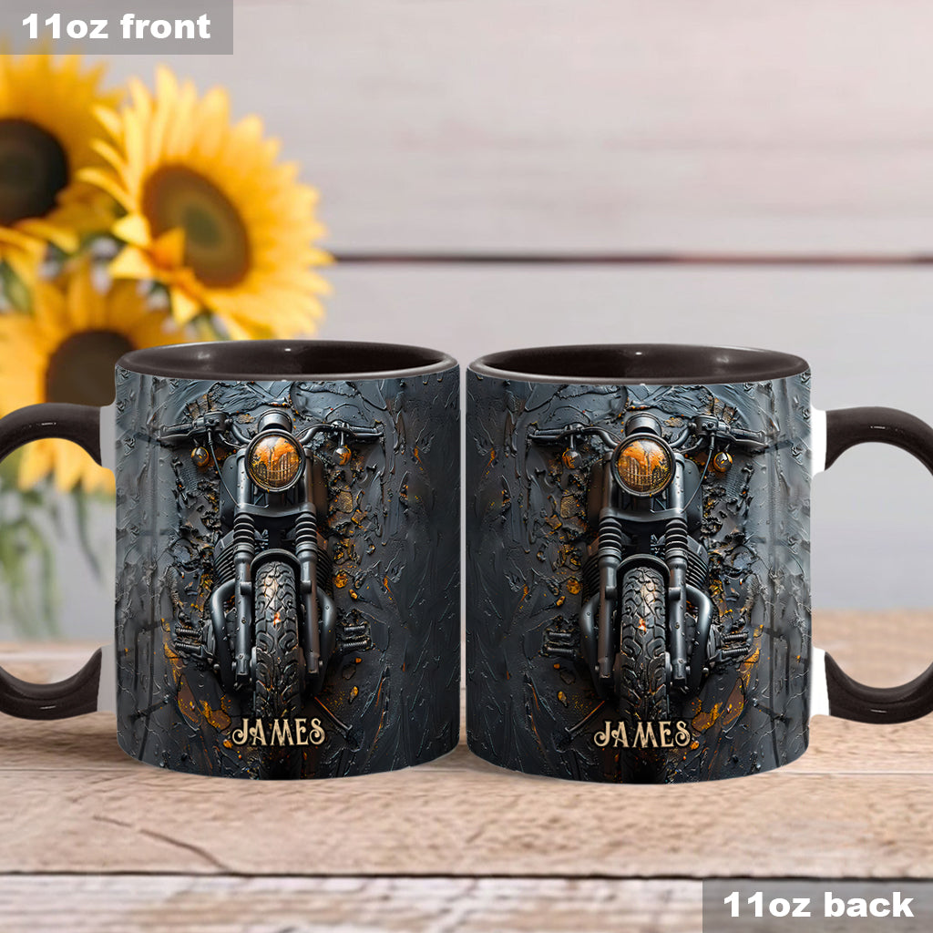 Ne sous-estimez jamais un vieux motard ! – Mug personnalisé pour motard