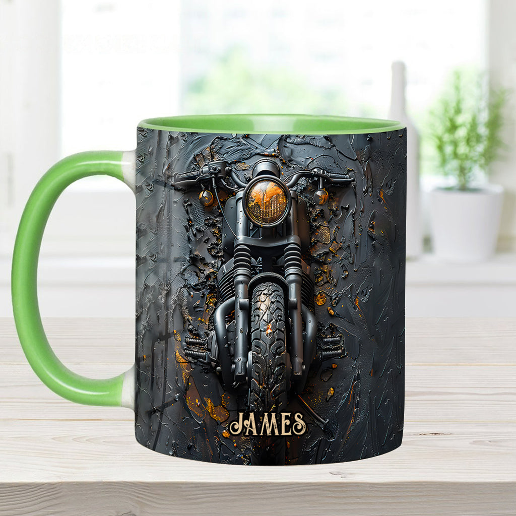Ne sous-estimez jamais un vieux motard ! – Mug personnalisé pour motard
