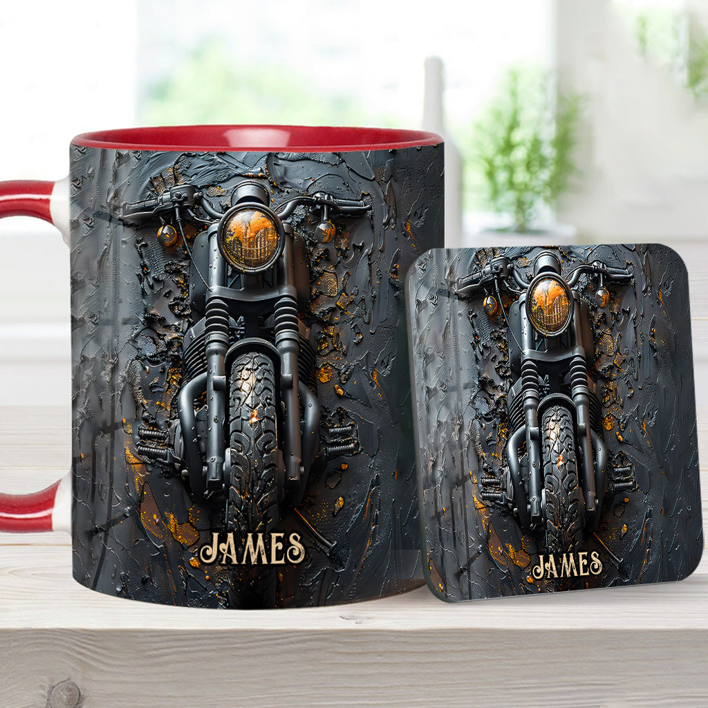 Ne sous-estimez jamais un vieux motard ! – Mug personnalisé pour motard