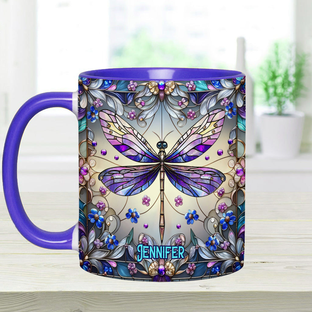 Green Lady - Personalized Gardening Accent Mug