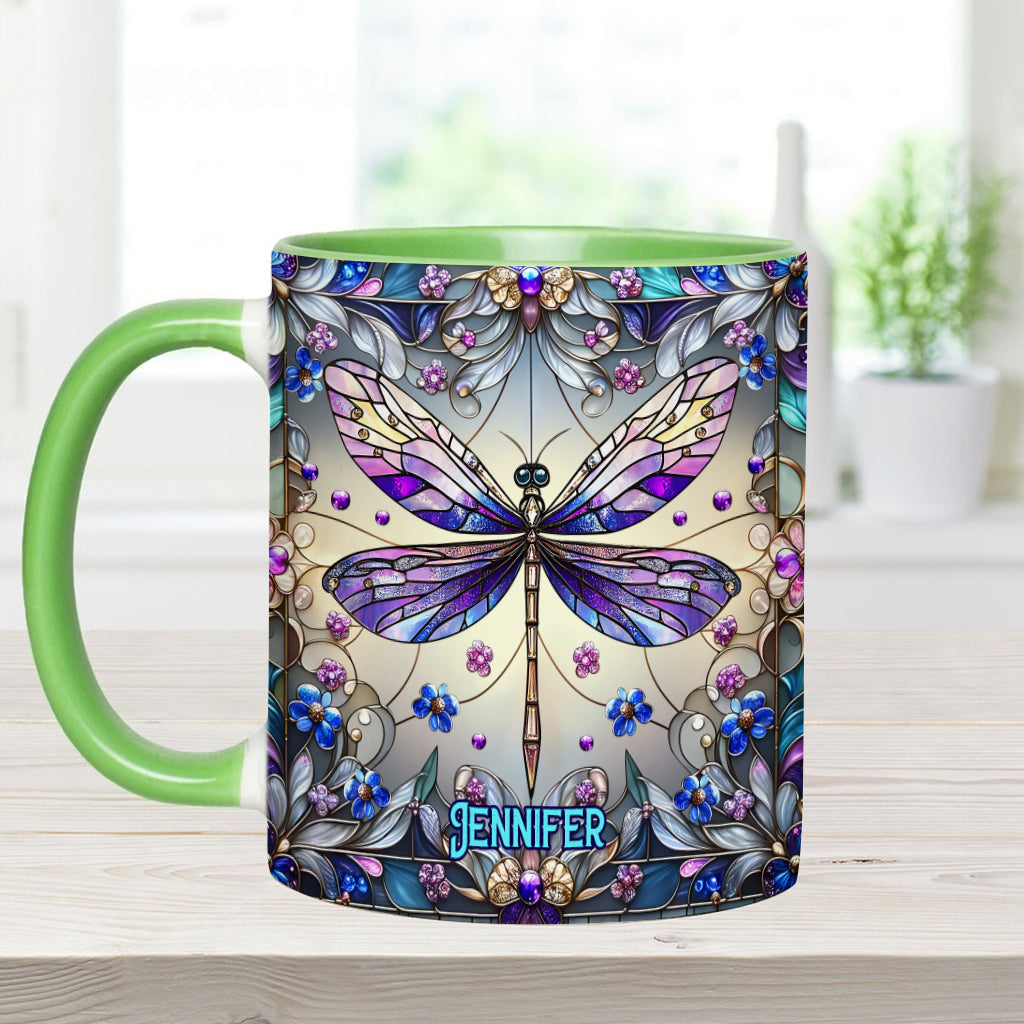 Green Lady - Personalized Gardening Accent Mug