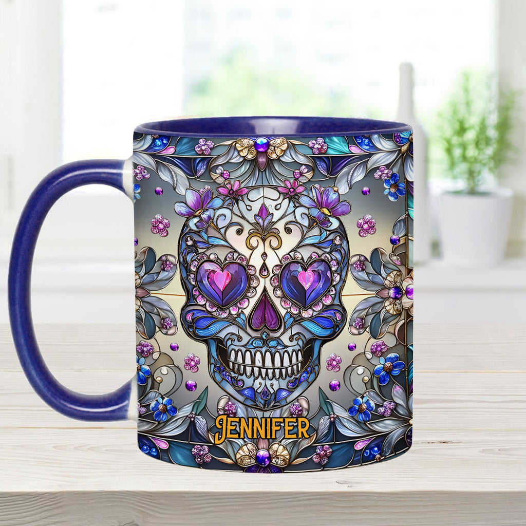 Mug personnalisé « Love Skulls »