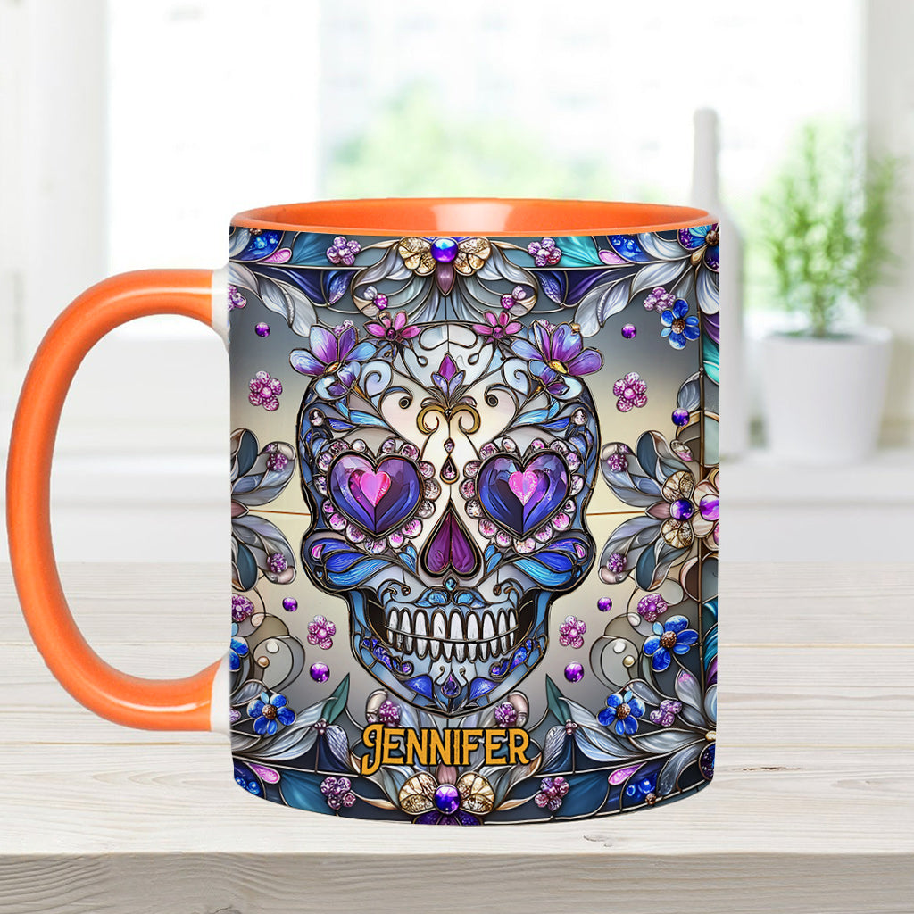 Mug personnalisé « Love Skulls »