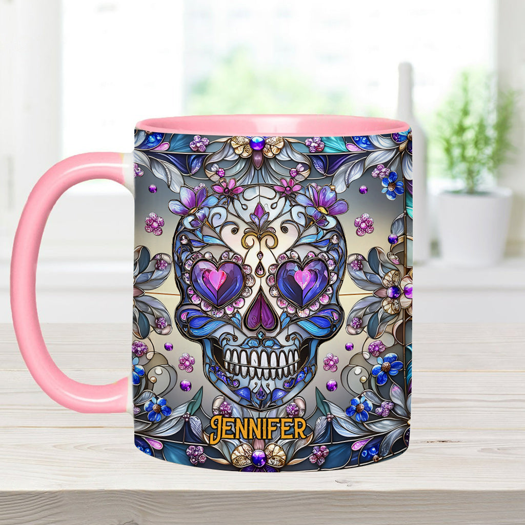 Mug personnalisé « Love Skulls »