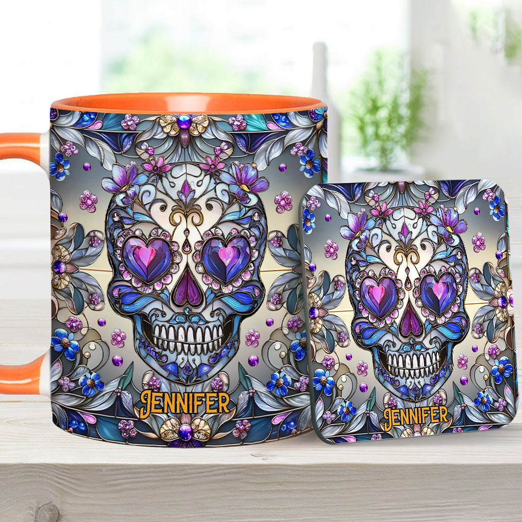 Mug personnalisé « Love Skulls »